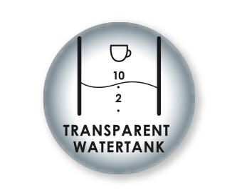 Transparant waterreservoir
